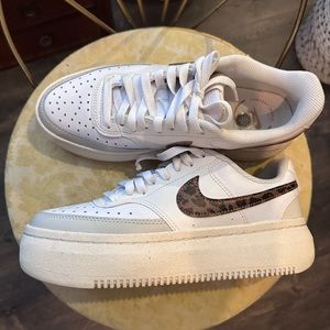 Nike Leopard print Air forces- NWOT